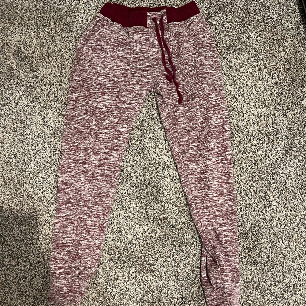 Red sweats